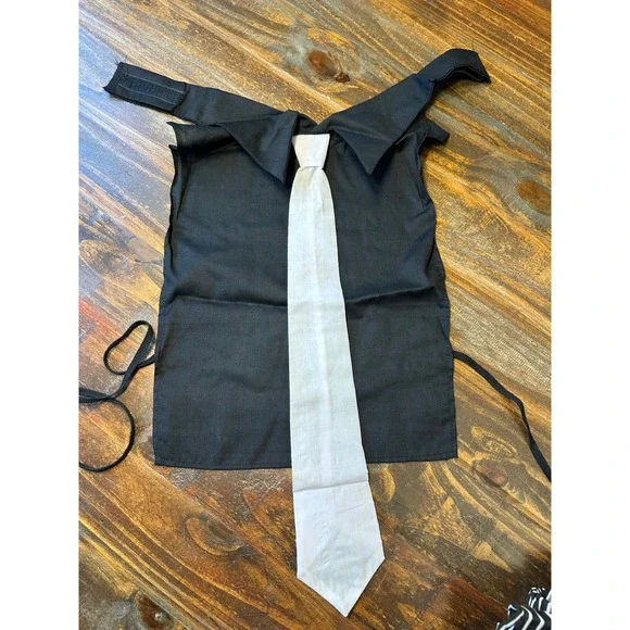 Spirit Halloween Gangster Costume XL Pinstripe Suit Jacket Pants Tie 1920s Mens - Picture 11 of 13